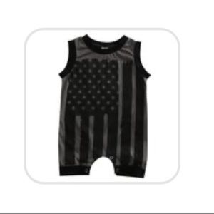 Star Spangled Baby Romper